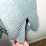 Barefoot Dreams  Blue Spruce Zip Up Short Sleeve CozyChic Ultra Lite Hoodie Photo 6