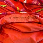 Old Navy Women’s New  red pink floral half zip one piece swimsuit size xl Photo 6