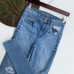 American Eagle Jeans Hi Rise Jegging Light Wash Distressed 6 Long Women’s Photo 1