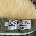 Vintage High Rise pleated Shorts in army earthy green Size 4 Photo 1