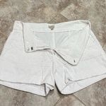Daniel Cremieux Women’s Percy Eyelet Cotton Mid Rise White Shorts Sz 8 Pockets Photo 2
