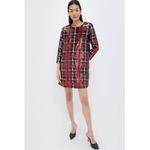 Tuckernuck NWT  Pierre Sequin Plaid Dress size small Photo 2