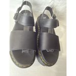 Dr. Martens Voss Women’s Black Leather Strap Open Toe Sandals Size 10 Photo 7