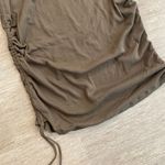 Good American NWT Side Rouched Tank Dress in Sea Turtle 008 Size 4XL Photo 4