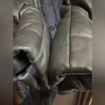 Mackage  Leather Sleeves Navy Blue/Black PUFFER Jacket Size XS EUC Photo 13