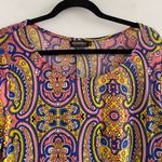 Reborn Multicolor Long Sleeve Midi Dress Size XL Pink Photo 1