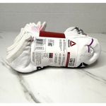 Reebok Ladies 8 Pk Low Cut White Performance Training Socks Shoe Size 4 -10 New! Photo 2