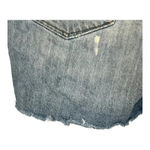 Madewell  Distressed Cut Off‎ Denim Jean Shorts 8" Rise Cotton Women Size 26 Photo 6