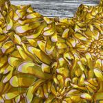 Kika Vargas x Target Women's Floral Puff Sleeve Mini Dress XS Extra Small Yellow Photo 8