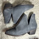 Free People  Charm Suede Ankle Boot Blue Size 37 Photo 6