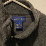 Charter Club  WOMENS WINDOW PANE PUFFER FLEECE WINTER VELCRO COAT JACKET SMALL Photo 2