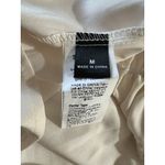 2 Piece White Polka Dot Tube Top Set Strapless Bandeau Blouse Wide Leg Pant Sz M Size M Photo 5