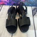 SAS Tripad Comfort Suntimer Sandals Black Patent Croc Slingback Strap Sz 9.5 Photo 1