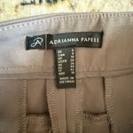 Adrianna Papell 273  Women's Taupe Tan Brown Minimalist  Dress Pants 6 Kate Fit Photo 2
