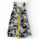 Citron Santa Monica Dress Pineapple Tropical‎ Tank Shift Art Sleeveless SizeM Black Size M Photo 6