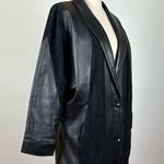 Leather Connections Albuquerque Unique Smooth and Suede Leather Jacket Black Size L Photo 1