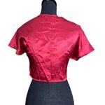 SheIn red crop top size xsmall NWOT Photo 1