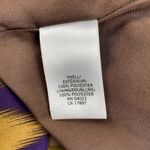 Banana Republic ‎ Womens Size 8 Dress Orange Purple Western Chiffon Boho Peasant Photo 4