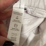 Refuge  NWT Mom high rise paperbag woman size small white belted jean Photo 9