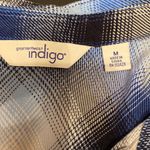 Great Northwest Indigo Blue Plaid Button Down Long Sleeve Shirt Size M Size M Photo 1