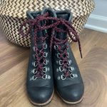 Sorel Conquest Wedge Waterproof Snow Boots Black Grey 6.5 Photo 2