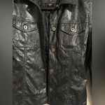 Guess Vintage Dark Green Snakeskin Print Jacket Photo 3