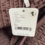 Free People  Gabby Seamless Midi Dress Women's M/L Chocolate Brown Textured NWT Photo 14