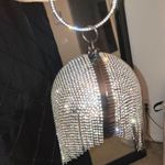 Rhinestone Encrusted Bag Black Photo 2