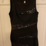 Bailey 44 black with sequins mini dress size XS Photo 0
