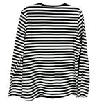 draper's & damon's Santa Christmas Top Women’s L Presents Stripes Sequins Velvet Photo 5