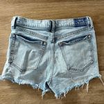 Abercrombie & Fitch The Mom Shorts High Rise Jean Denim Photo 4