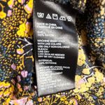 Urban Outfitters  Floral Print Romper Long Sleeve Square Neck Yellow Y2K Girl‎ Photo 4