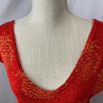 Alain Manoukian boat neck top Orange Size M Photo 7