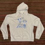 Disney X JUNK FOOD MICKEY MINNIE LAKERS GREY HOODIE SWEATSHIRT Photo 0
