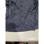 Burberry Brit Jacket Lightweight navy blue with zippered hood Size 8 Photo 13