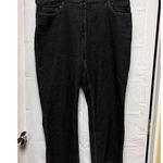 Van Heusen ARA)  Jeans Women's Size 18s 18 Short Black‎ Straight Leg Great Shape Photo 1