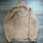 Soft Surroundings Soft Surrounding Tan Teddy Long Sleeve Fall Bomber Jacket Size 1X Fuzzy Soft Photo 1