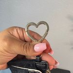 Juicy Couture Black Wallet with Gold Heart Charm Photo 2