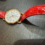 Chico's Red and Gold Watch. Needs battery!!! Photo 3