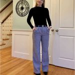 ANINE BING Black Ruched Top MEDIUM Bodycon Long Sleeve Athleisure Designer $250 Photo 3