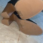 Qupid Sale!! π₯π₯ NEW! Black Nubuck Open Toe High Heel Bootie Photo 1