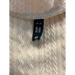 OYANUS Women's V Neck Long Bishop Sleeve Knit Apricot Sweater Dress Sz L Size L Photo 3