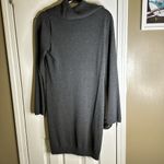 Joan Vass  Grey Sweater Dress Size Large Photo 3