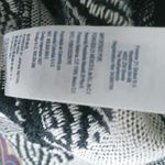 Forever 21  L Tight Woven Black White Baja Hoodie Top Photo 1