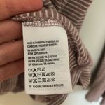 American Eagle Soft & Sexy Long Sleeve Tee Shirt Stripes Cut Outs Pink Small Photo 3