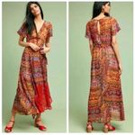 Anthropologie  Akemi + Kin Murol Floral Boho Wrapped Maxi Dress 6 Photo 2
