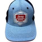 Jeep Trucker Hat Snap Back Mesh Embroidered American Original Photo 0