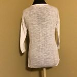 Loft ❤️ Lace Up front white lightweight sweater ❤️ Photo 2