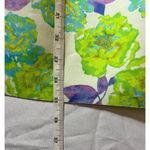 Gianni Bini Neon Floral A Line Scuba Short Dress Photo 5