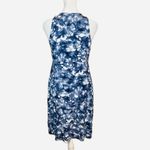 Athleta  Blue Tie Dye Sleeveless High Neck Mini Dress Size S Photo 3